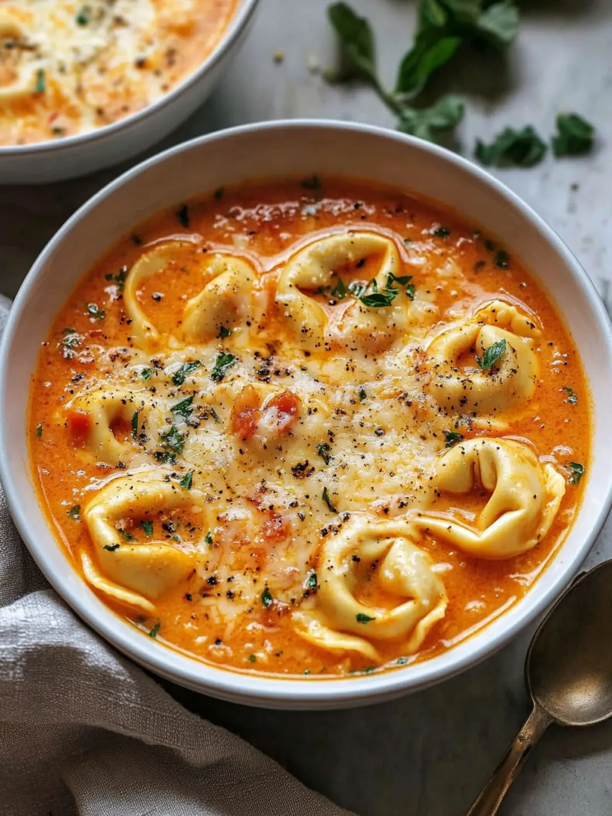 Creamy Cheesy Tomato Tortellini Soup for Cozy Nights 4 Cheesy Tomato Tortellini Soup