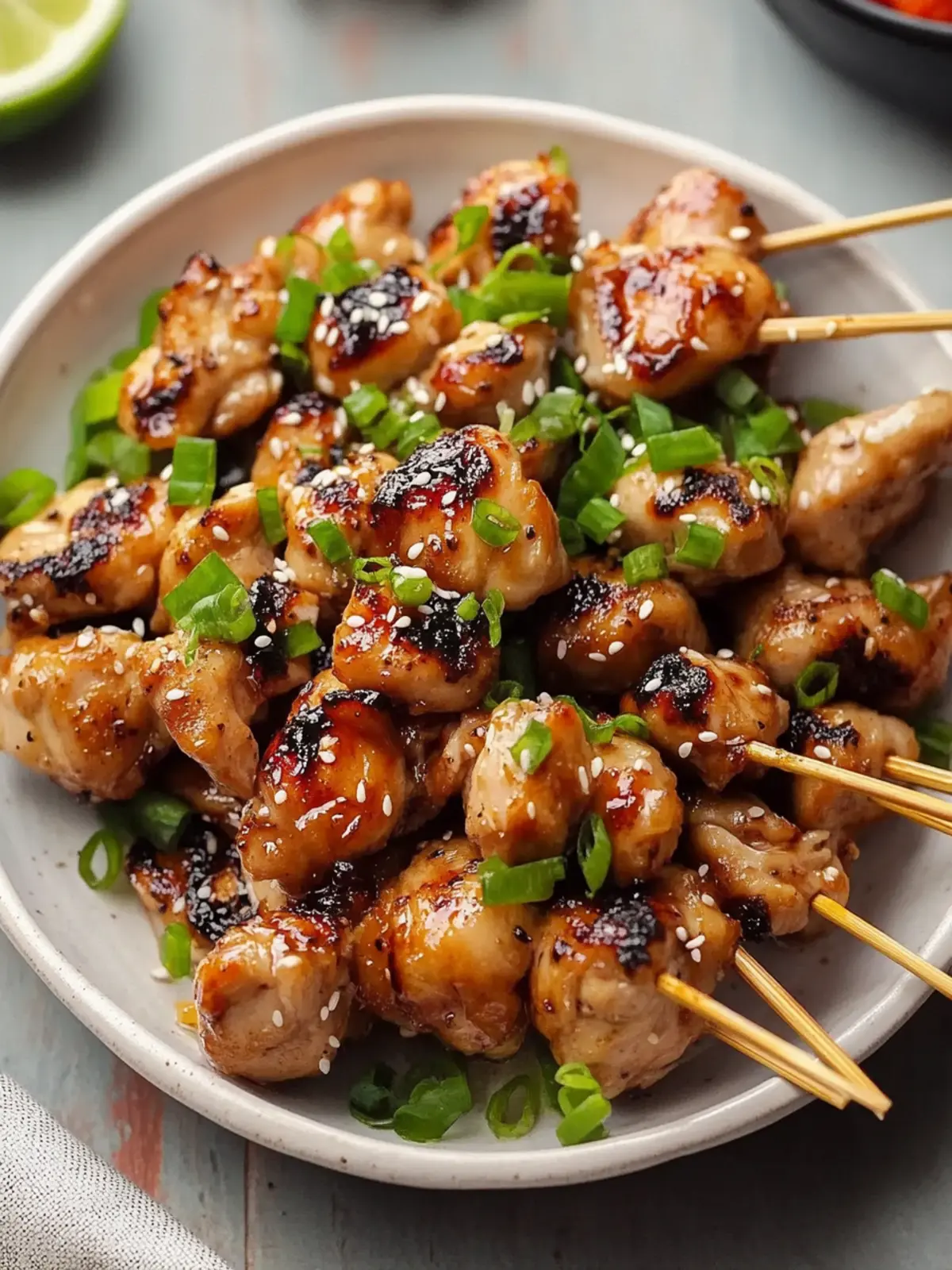 Savor Delicious Yakitori-Inspired Salt And Pepper Chicken Bites 4 Yakitori-Inspired Salt And Pepper Chicken Bites