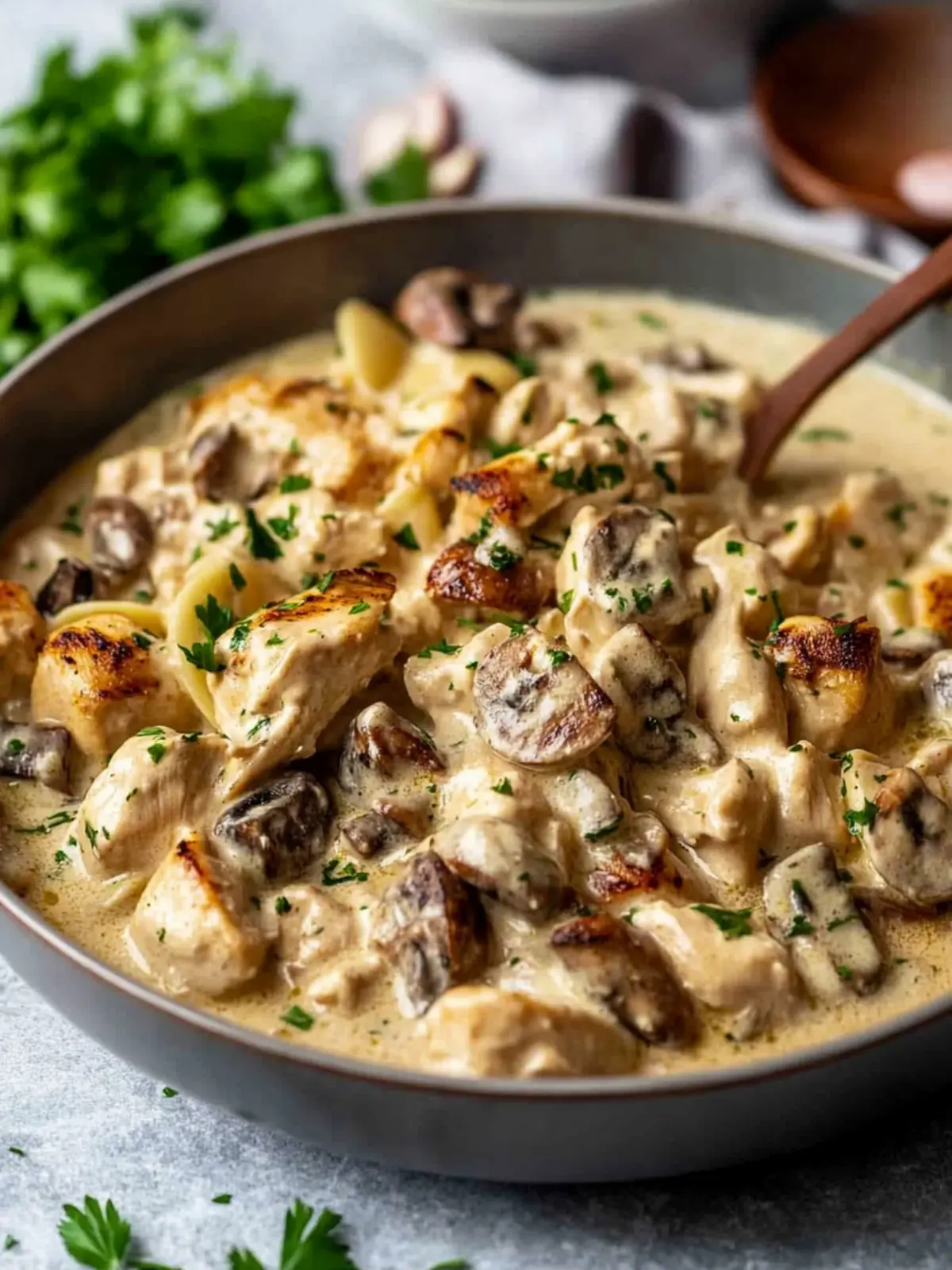 Savory Rich Chicken Stroganoff in Just 30 Minutes! 3 Rich Chicken Stroganoff