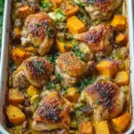 Cozy Roasted Chicken Leek and Butternut Squash Bake Delight 3 Roasted Chicken Leek and Butternut Squash Bake