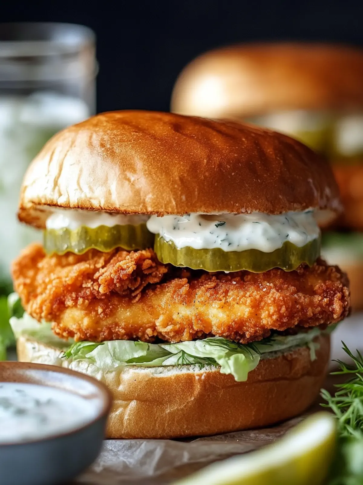 Crispy Dill Chicken Sandwich Recipe for Ultimate Flavor Delight 3 Crispy Dill Chicken Sandwich Recipe