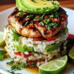 Savor the Flavor: Honey Lime Chicken & Avocado Rice Stack 5 Honey Lime Chicken & Avocado Rice Stack
