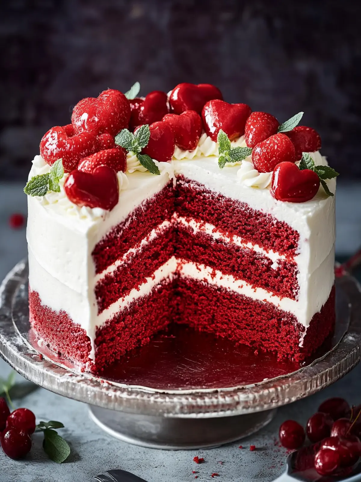 Decadent Red Velvet Cake with Creamy Frosting to Impress 3 Red Velvet Cake