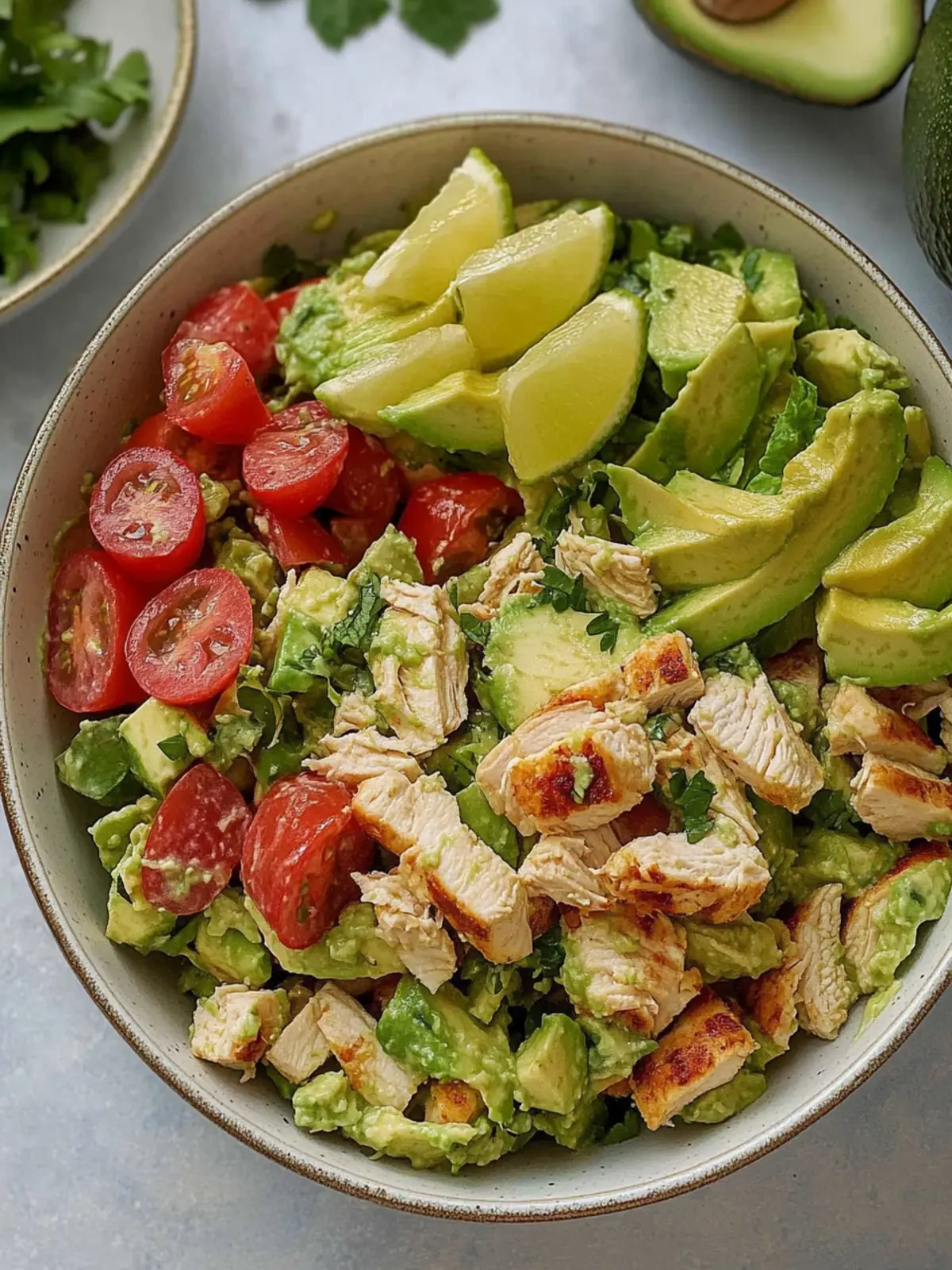 Creamy Avocado Chicken Salad: A Fresh Twist for Sandwiches 4 Avocado Chicken Salad