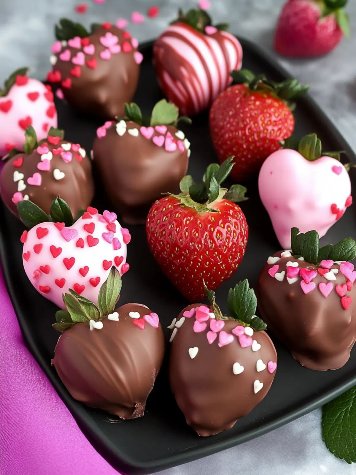 Irresistible Valentine’s Day Chocolate Covered Strawberries Recipe 3 Valentine’s Day Chocolate Covered Strawberries