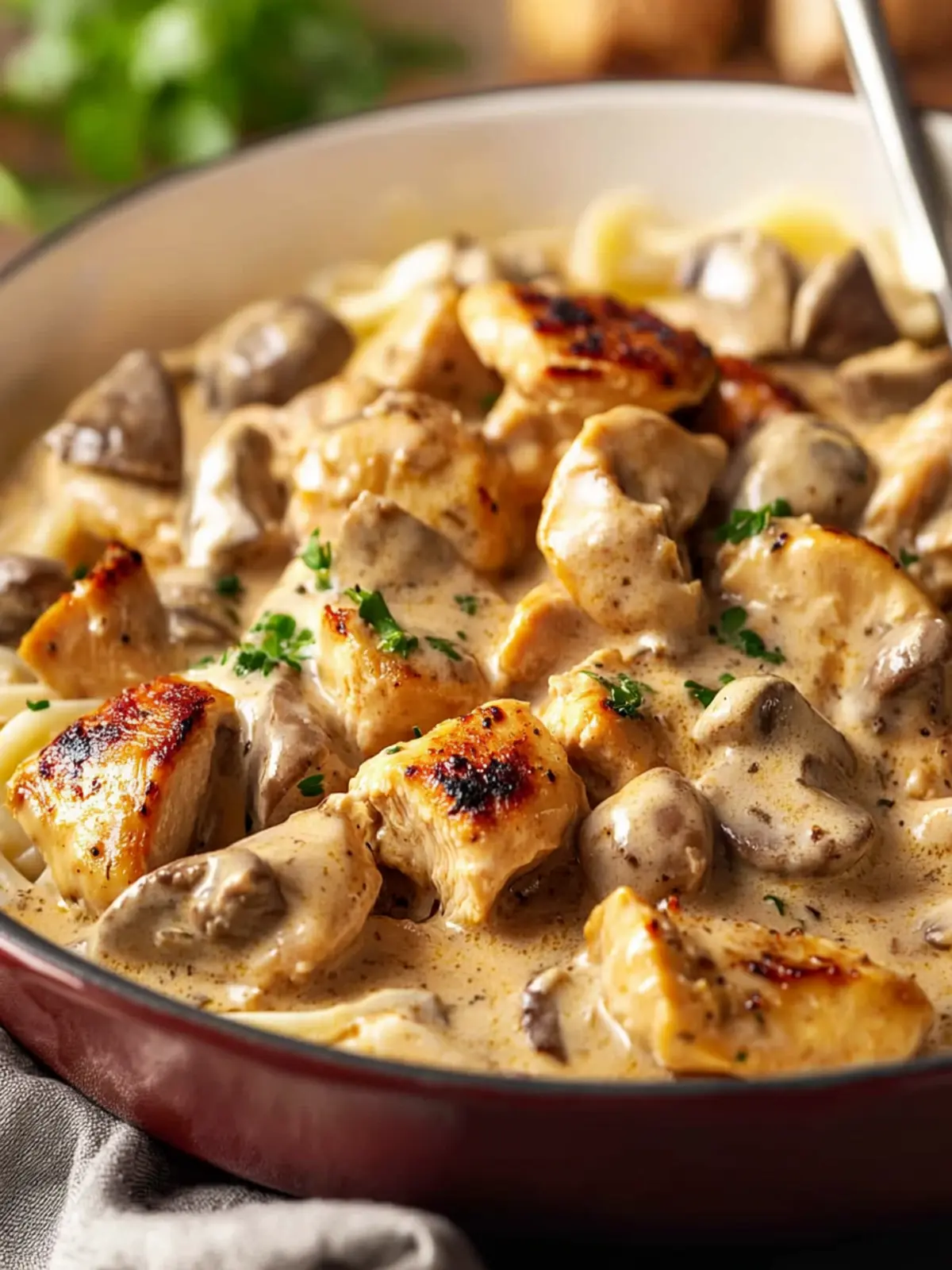 Savory Rich Chicken Stroganoff in Just 30 Minutes! 5 Rich Chicken Stroganoff