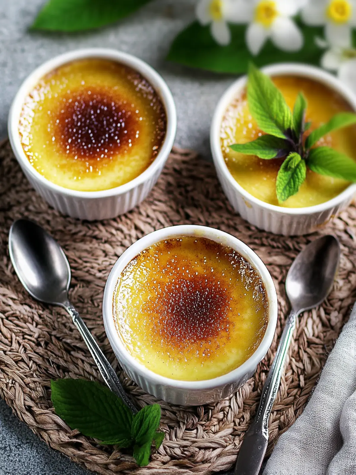 Pandan Creme Brulee: A Decadent Twist on Classic Indulgence 4 Pandan Creme Brulee