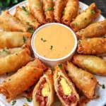 Crispy Air Fryer Reuben Egg Rolls: A Tasty Twist on Leftovers 6 Crispy Air Fryer Reuben Egg Rolls