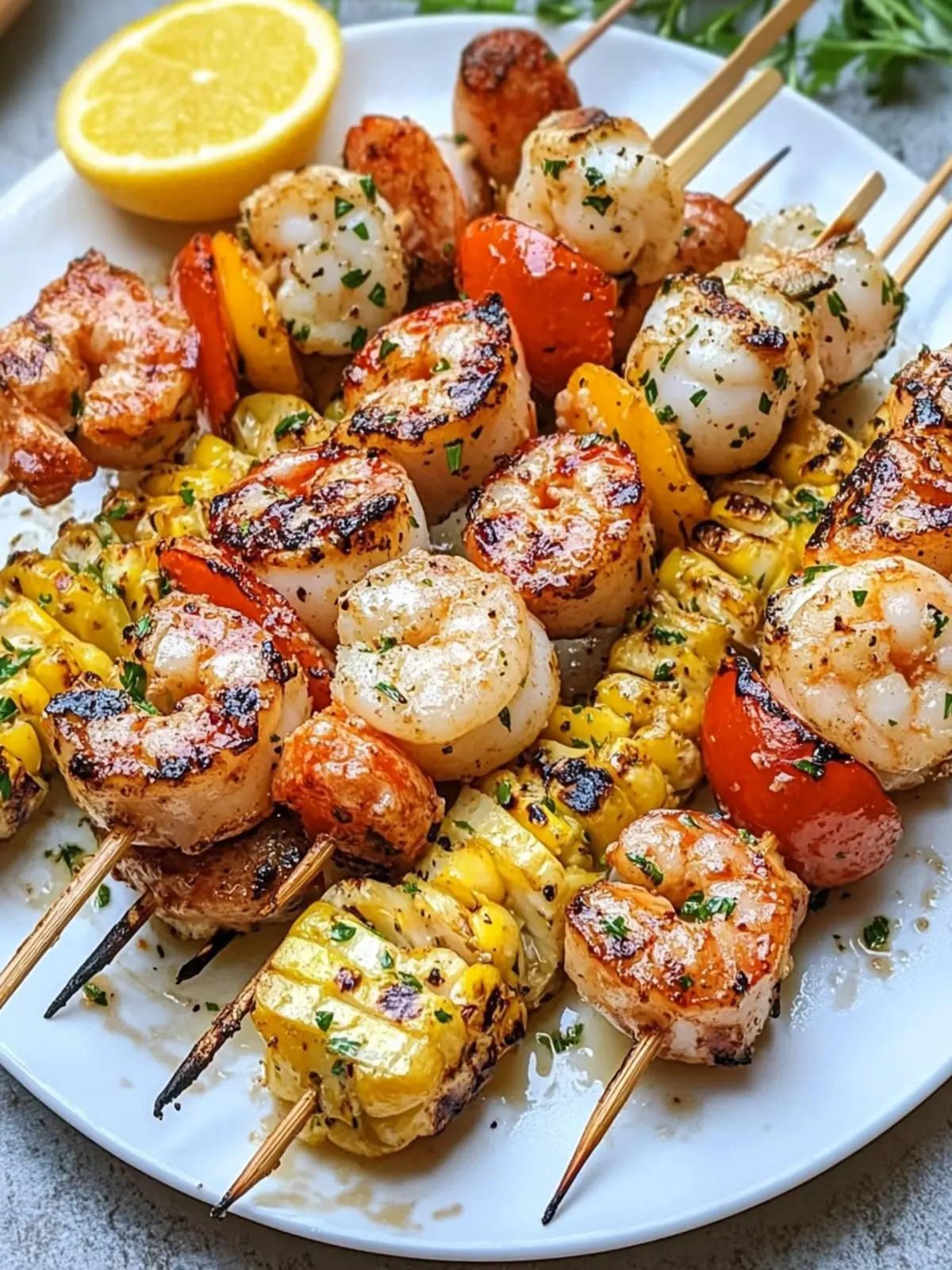 Grilled Seafood Skewers Are the Pinnacle of Summer Flavor 2 Grilled Seafood Skewers are the pinnacle of summer