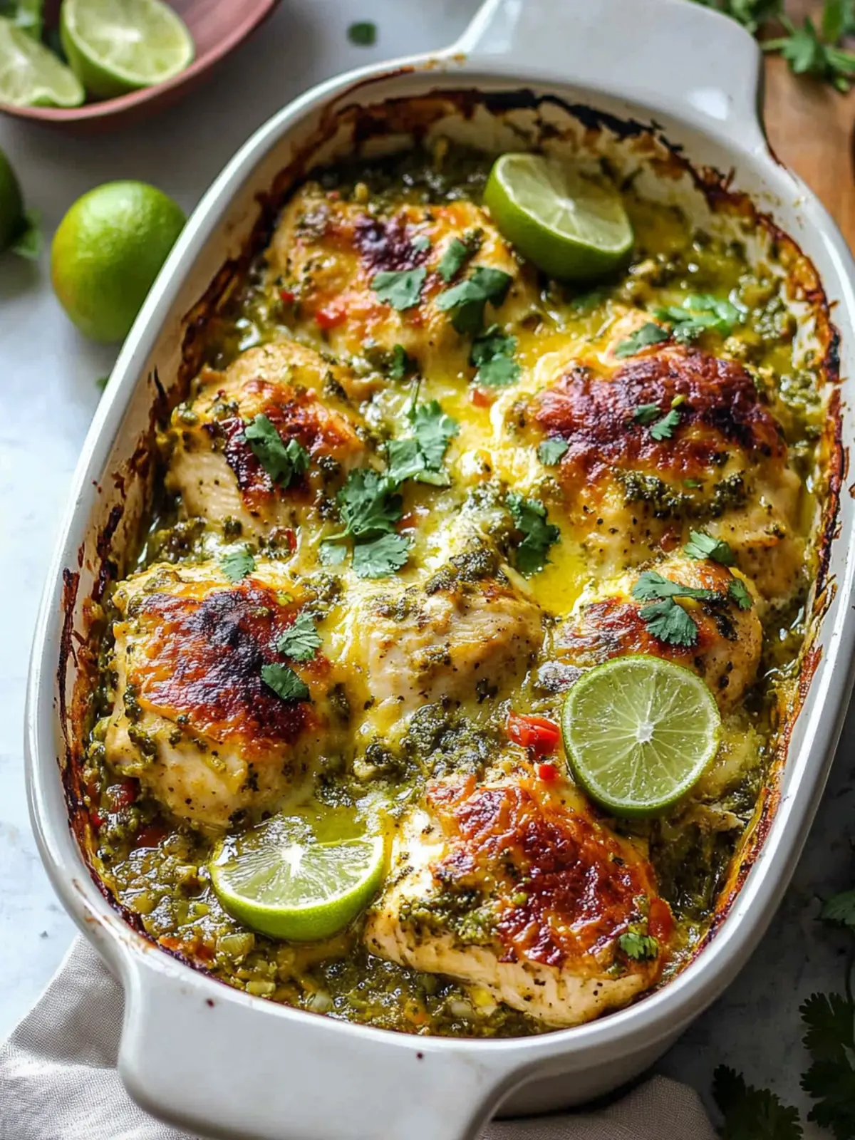 Delicious Salsa Verde Chicken Casserole for Cozy Nights 3 Delicious Salsa Verde Chicken Casserole