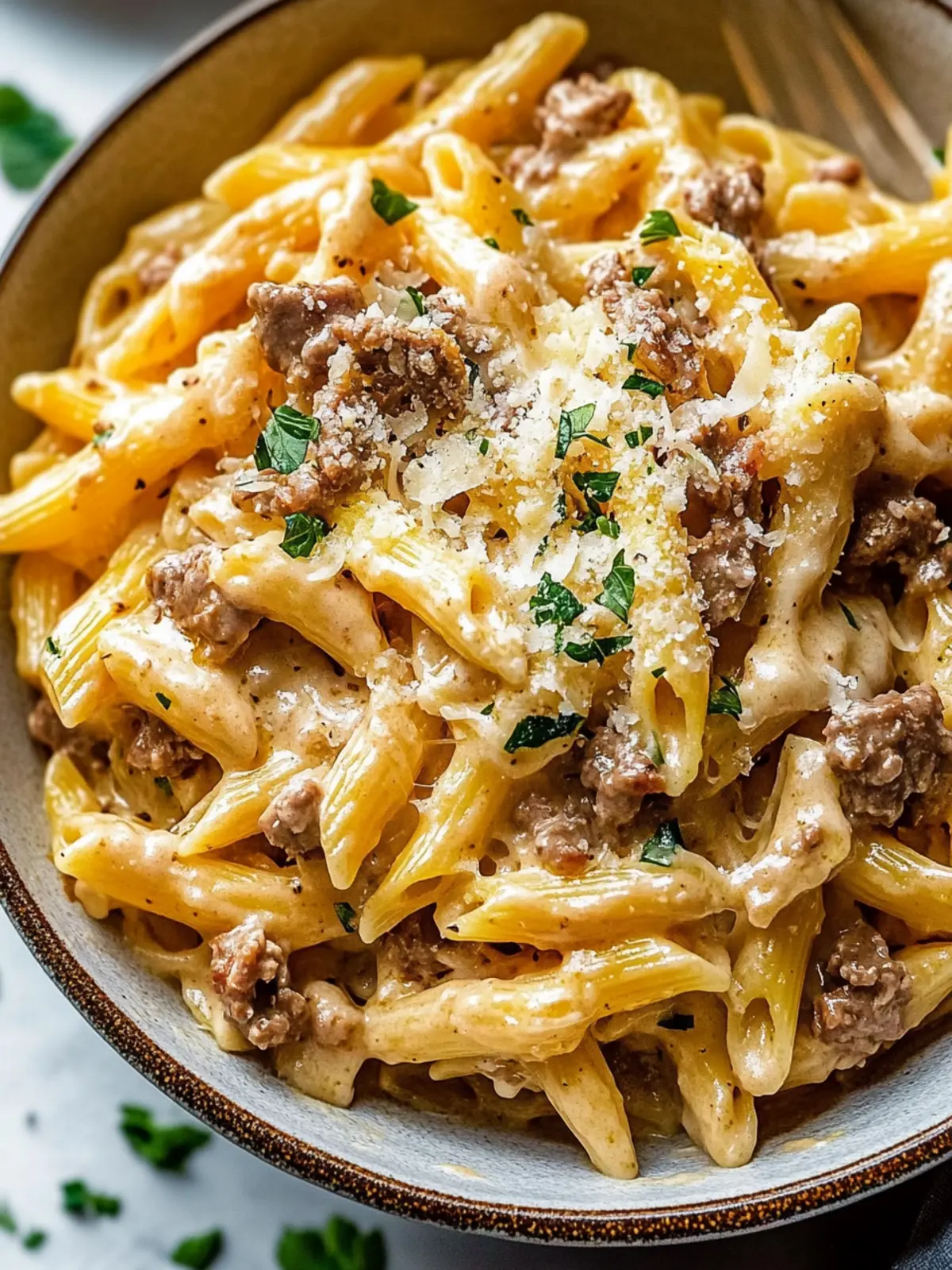 Creamy High Protein Beef Pasta: Comfort Food in 30 Minutes 5 Creamy High Protein Beef Pasta