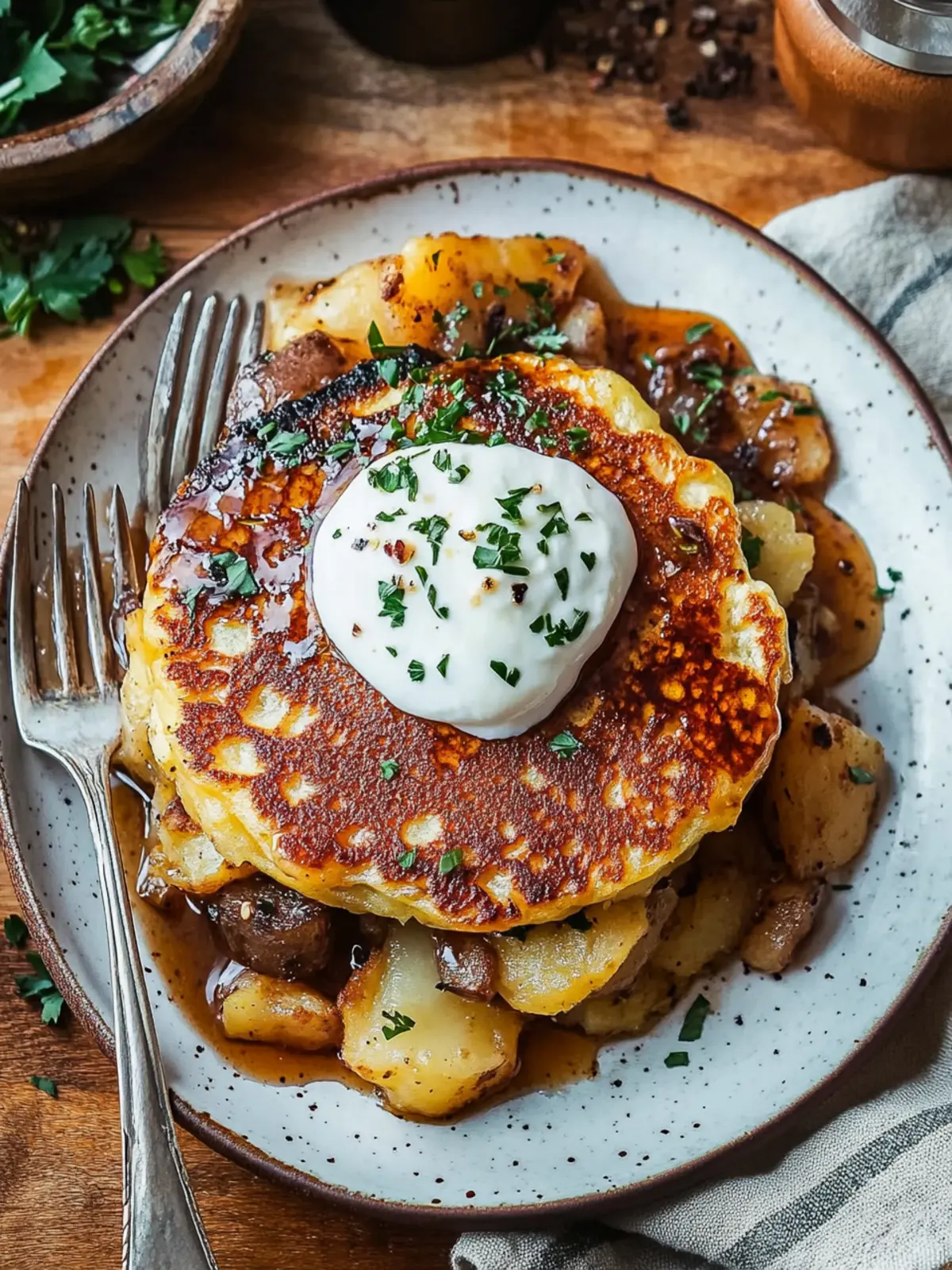 Irresistible Irish Potato Pancakes Stuffed with Sausage Delight 5 Irish Potato Pancakes