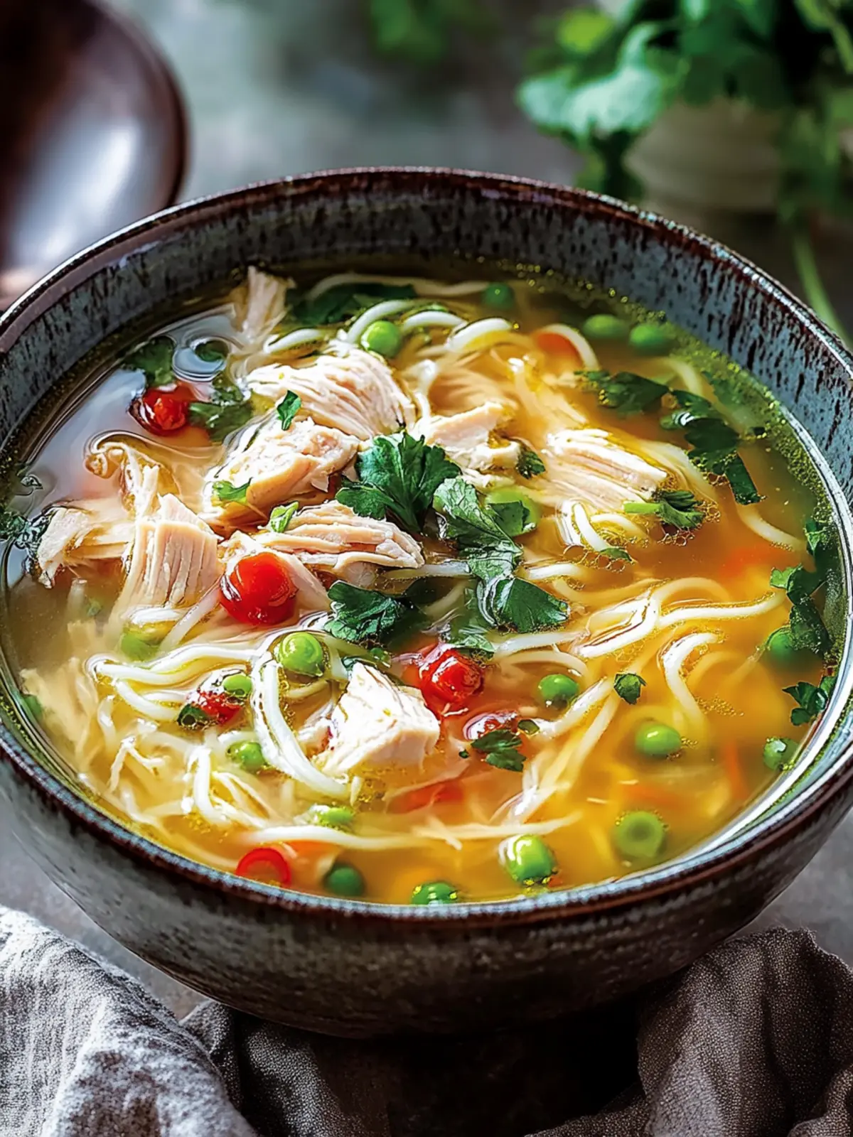 Ginger Garlic Chicken Noodle Soup: The Ultimate Cozy Dish 2 Ginger Garlic Chicken Noodle Soup: An Incredible Ultimate Recipe