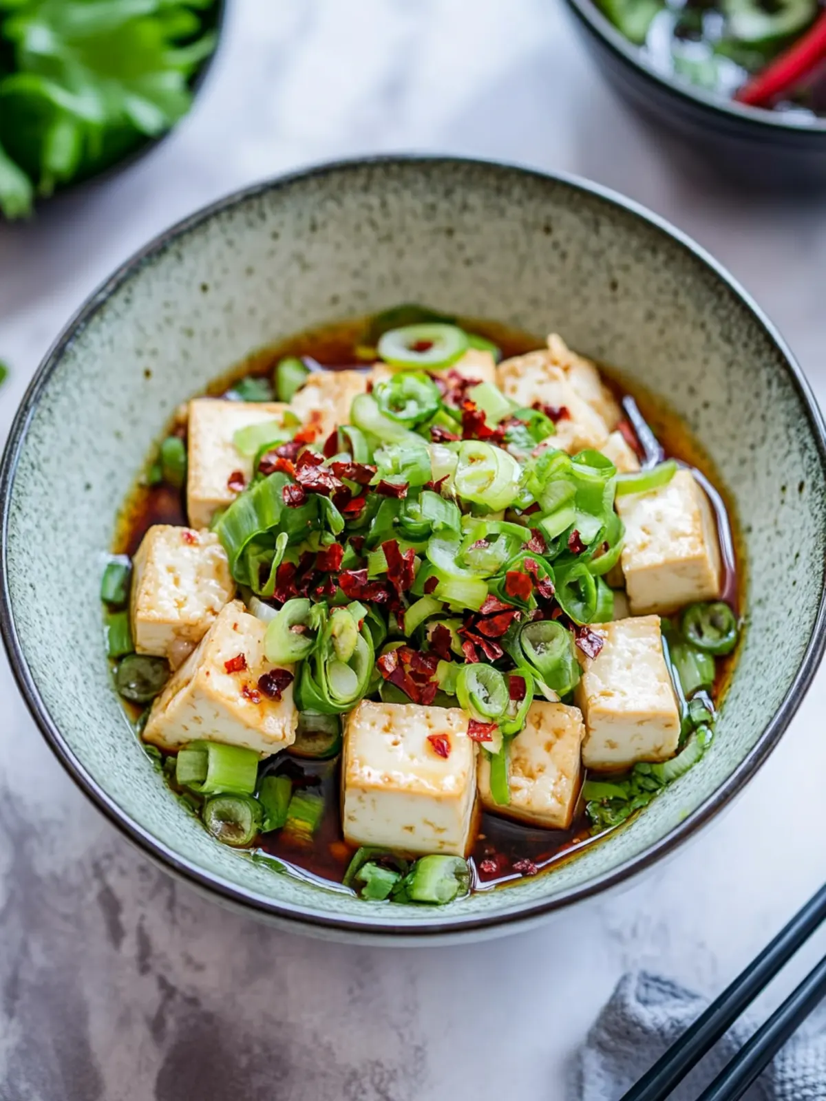 Delightful Chinese Cold Tofu Salad for a Refreshing Summer Bite 2 Chinese Cold Tofu Salad