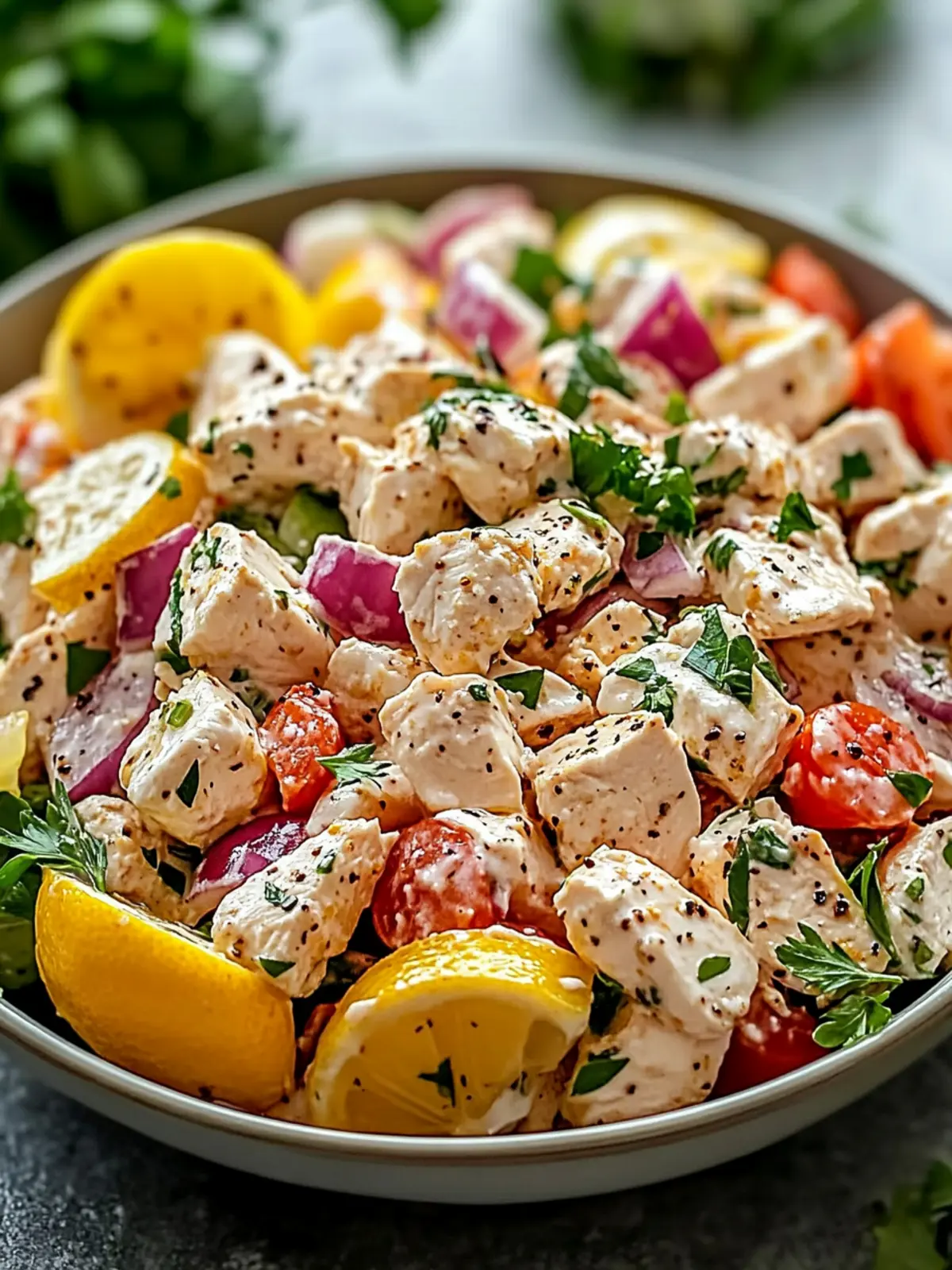 Greek Yogurt Chicken Salad: Healthy Twist for Meal Prep 2 Greek Yogurt Chicken Salad