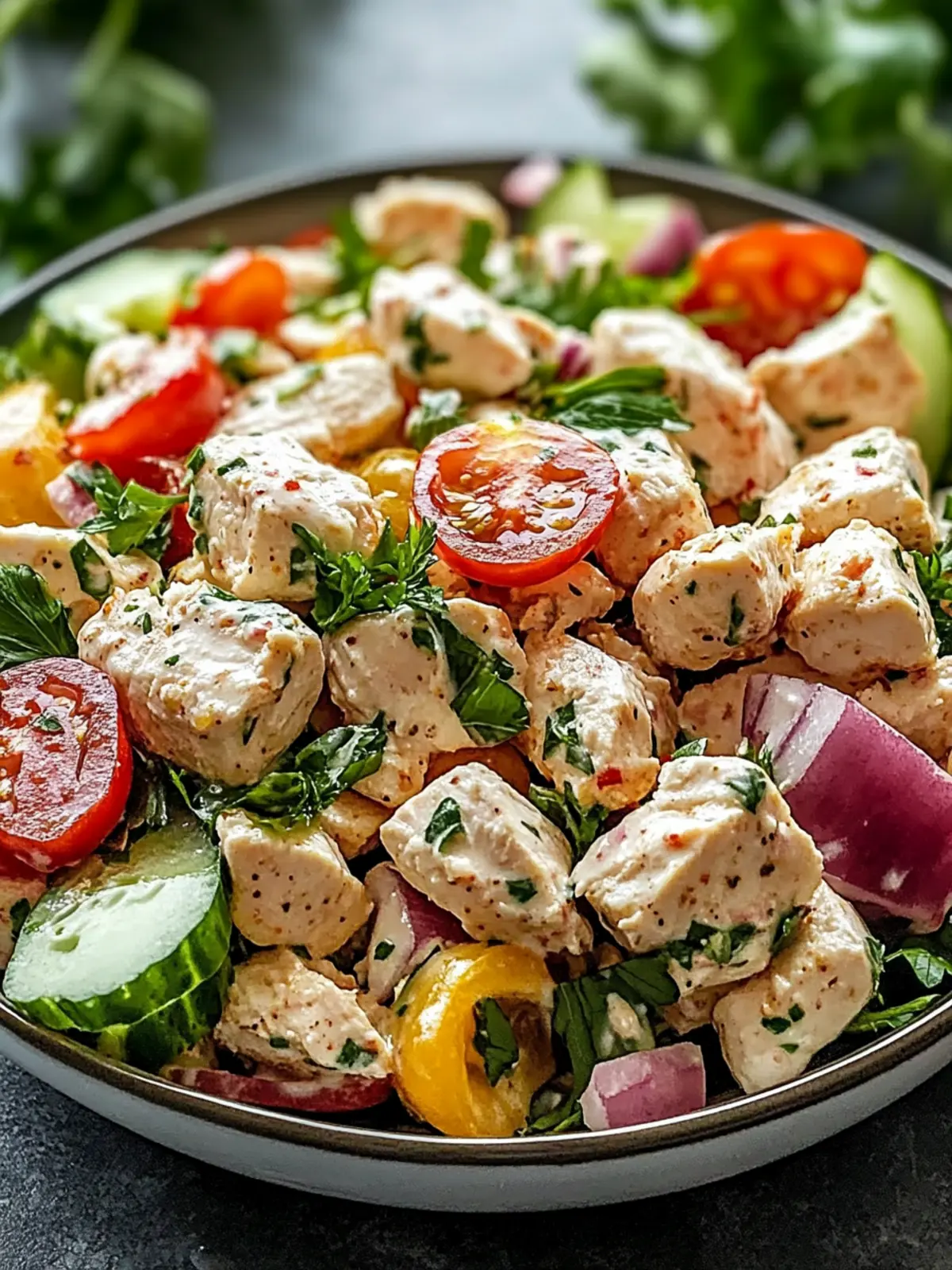 Greek Yogurt Chicken Salad: Healthy Twist for Meal Prep 4 Greek Yogurt Chicken Salad