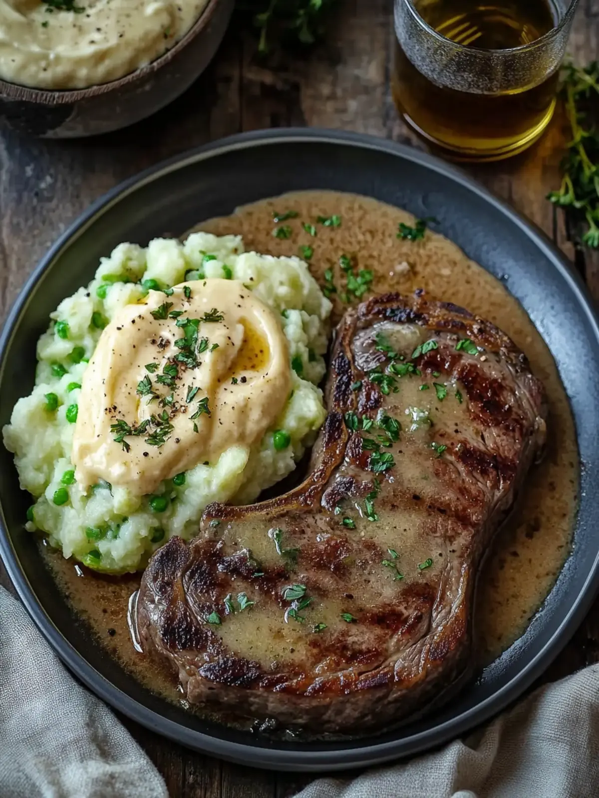 Savory Gaelic Irish Steaks with Creamy Whiskey Colcannon Delight 3 Savory Gaelic Irish Steaks with Whiskey Cream and Colcannon Delight
