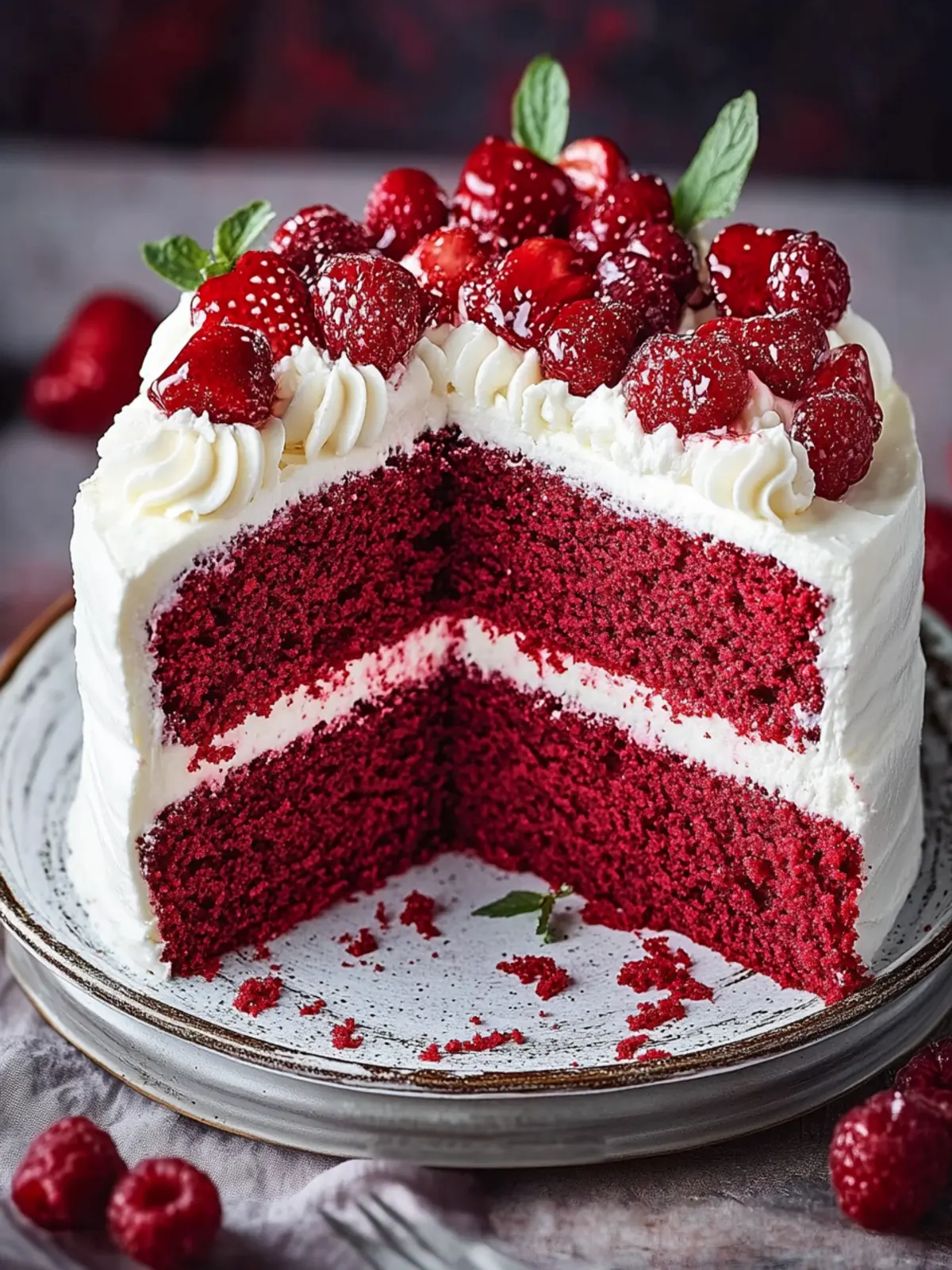 Decadent Red Velvet Cake with Creamy Frosting to Impress 5 Red Velvet Cake