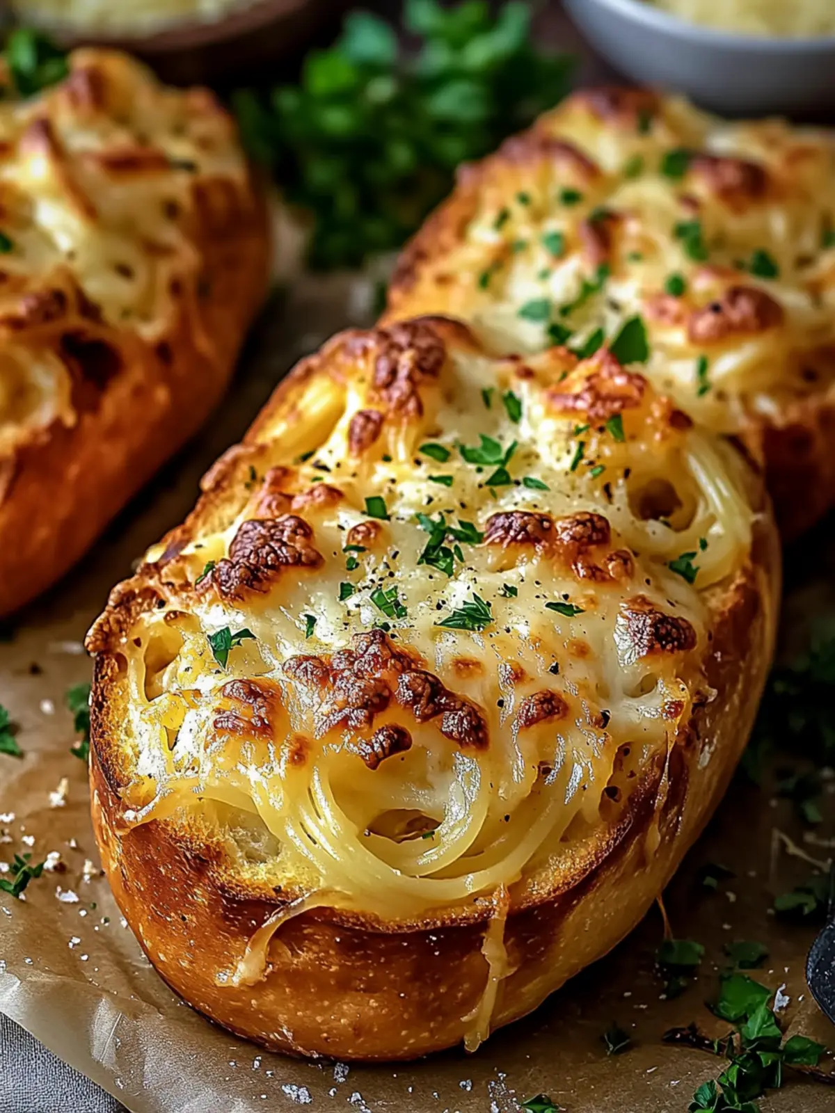 Spaghetti Garlic Bread: A Savory Twist for Easy Dinner Delight 5 Spaghetti Garlic Bread: A Delicious and Easy Recipe