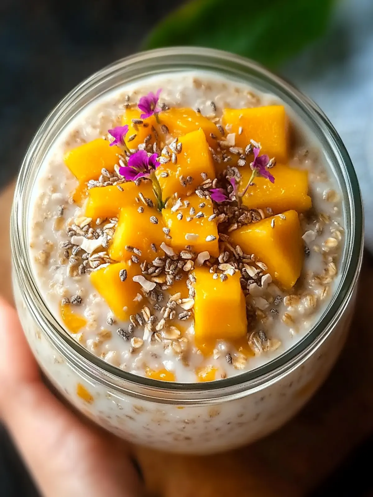 Coconut Mango Overnight Oats for a Tasty Tropical Kick 4 Coconut Mango Overnight Oats
