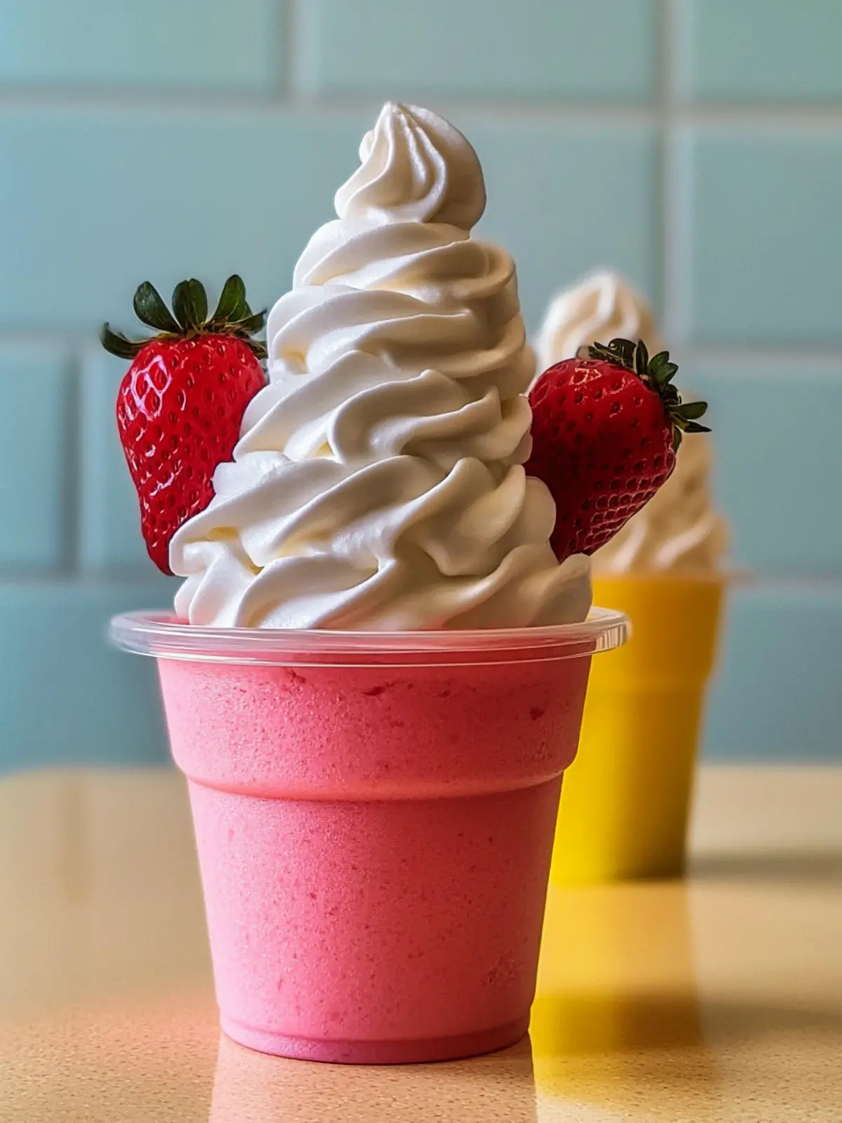 Delicious Strawberry Dole Whip: Your Summer Treat Awaits 4 Strawberry Dole Whip