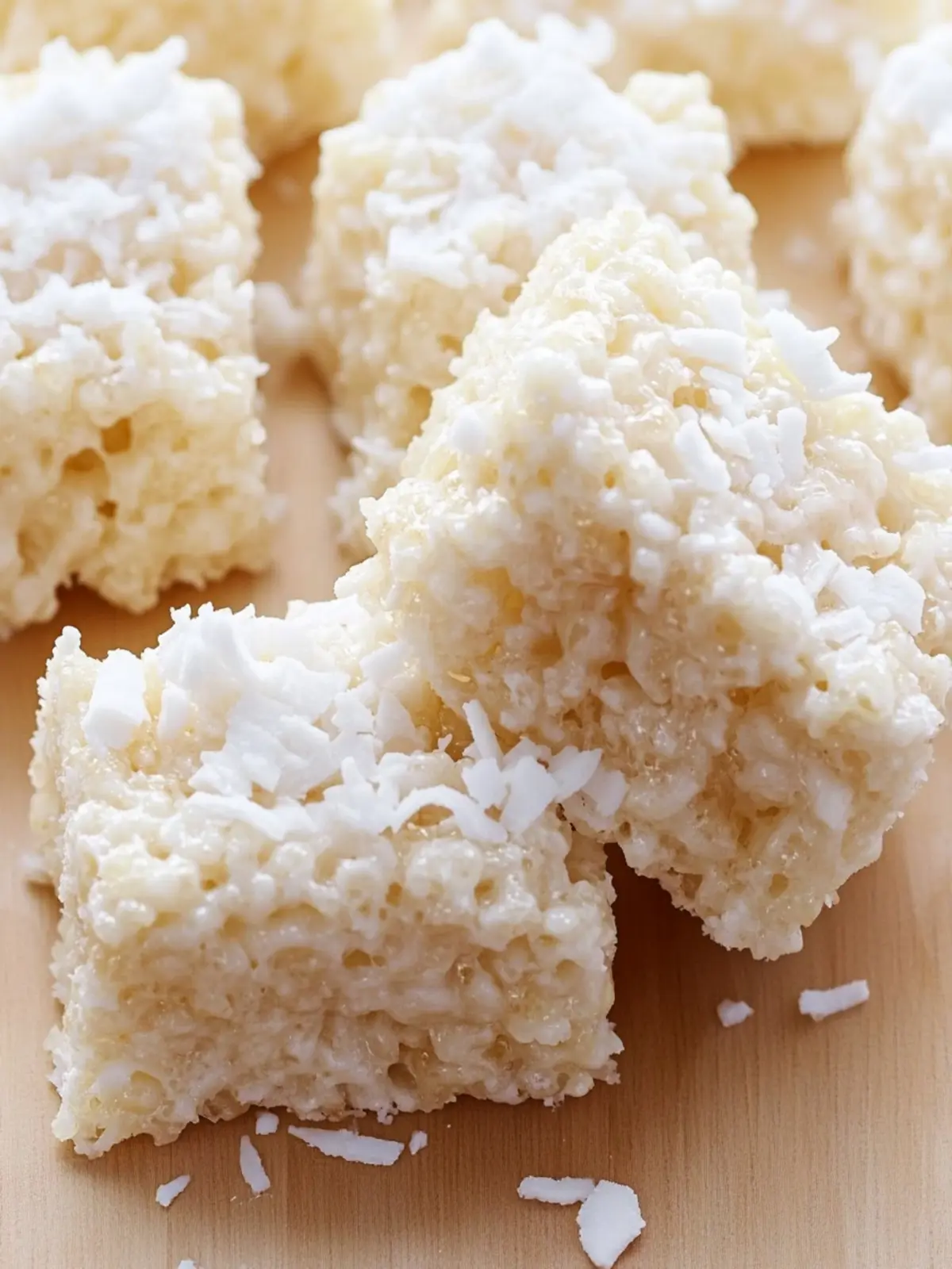 Coconut Lover's Rice Krispy Treats with a Tropical Twist 3 Coconut Lover's Rice Krispy Treats