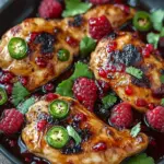Sweet and Spicy Jalapeno Raspberry Chicken in 25 Minutes 2 Sweet and Spicy Jalapeno Raspberry Chicken in Just 25 Minutes