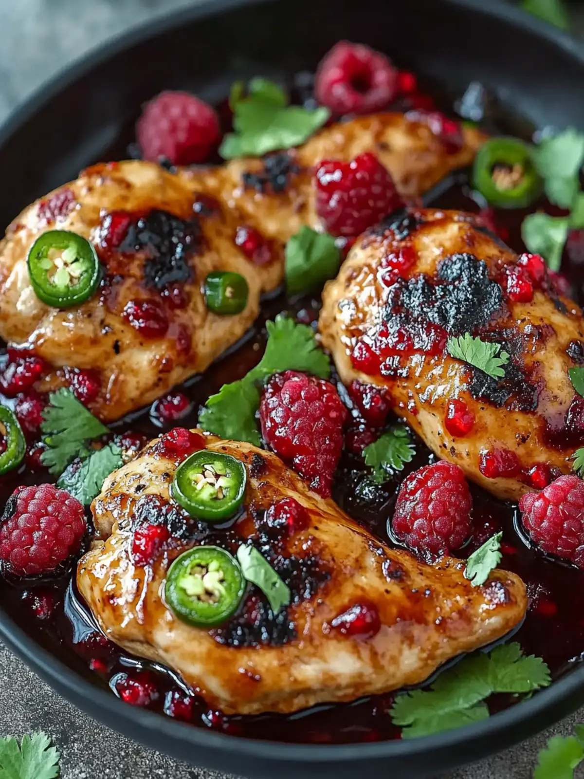Sweet and Spicy Jalapeno Raspberry Chicken in 25 Minutes 5 Sweet and Spicy Jalapeno Raspberry Chicken in Just 25 Minutes