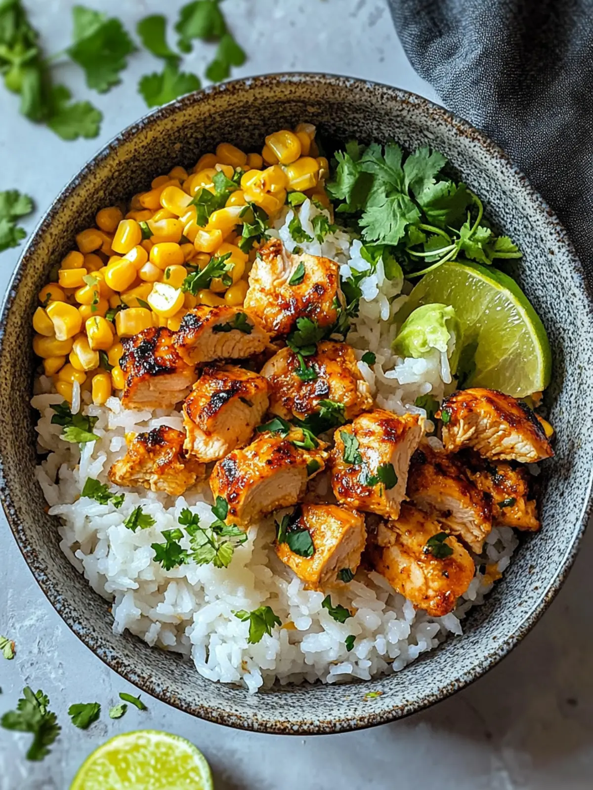 Delicious Street Corn Chicken Rice Bowl for Quick Weeknight Dinners 4 Street Corn Chicken Rice Bowl