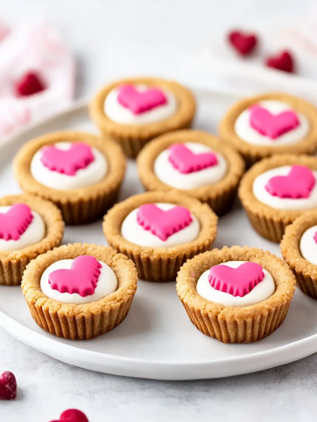 Easy Valentine Cookie Cups: Irresistibly Sweet Treats for Two 4 Easy Valentine Cookie Cups