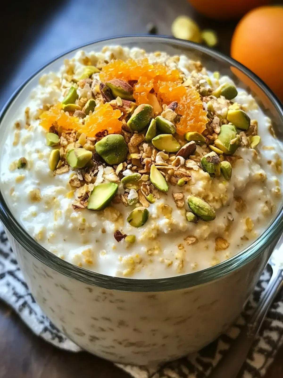 Pistachio Orange Blossom Overnight Oats: Your Dreamy Vegan Breakfast 4 Pistachio Orange Blossom Overnight Oats: A Dreamy Delight!