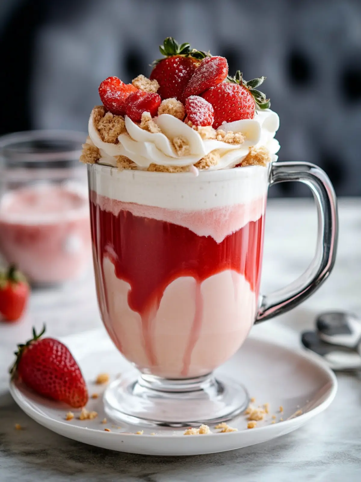 Delight in a Strawberry Shortcake Latte for Cozy Vibes 3 Strawberry Shortcake Latte