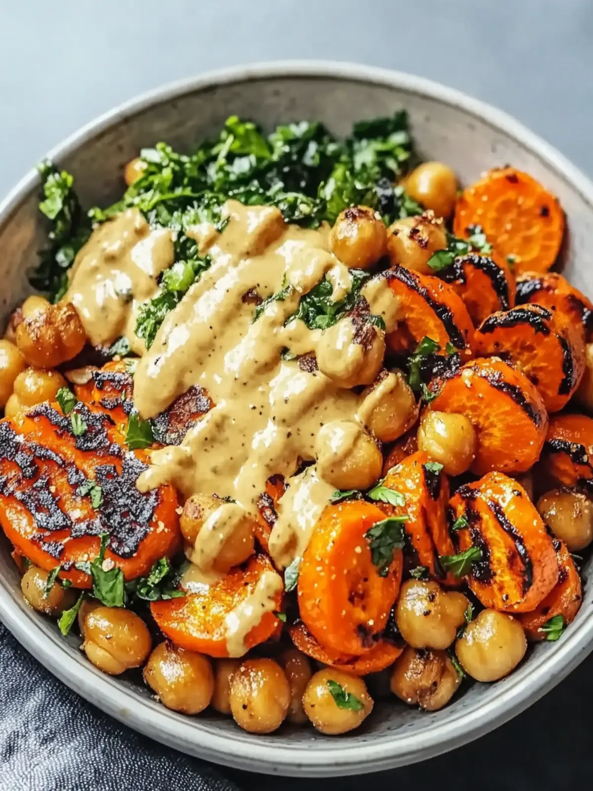 One-Pan Roasted Carrot and Chickpea Bowl for Easy Weeknight Joy 2 One-Pan Roasted Carrot and Chickpea Bowl