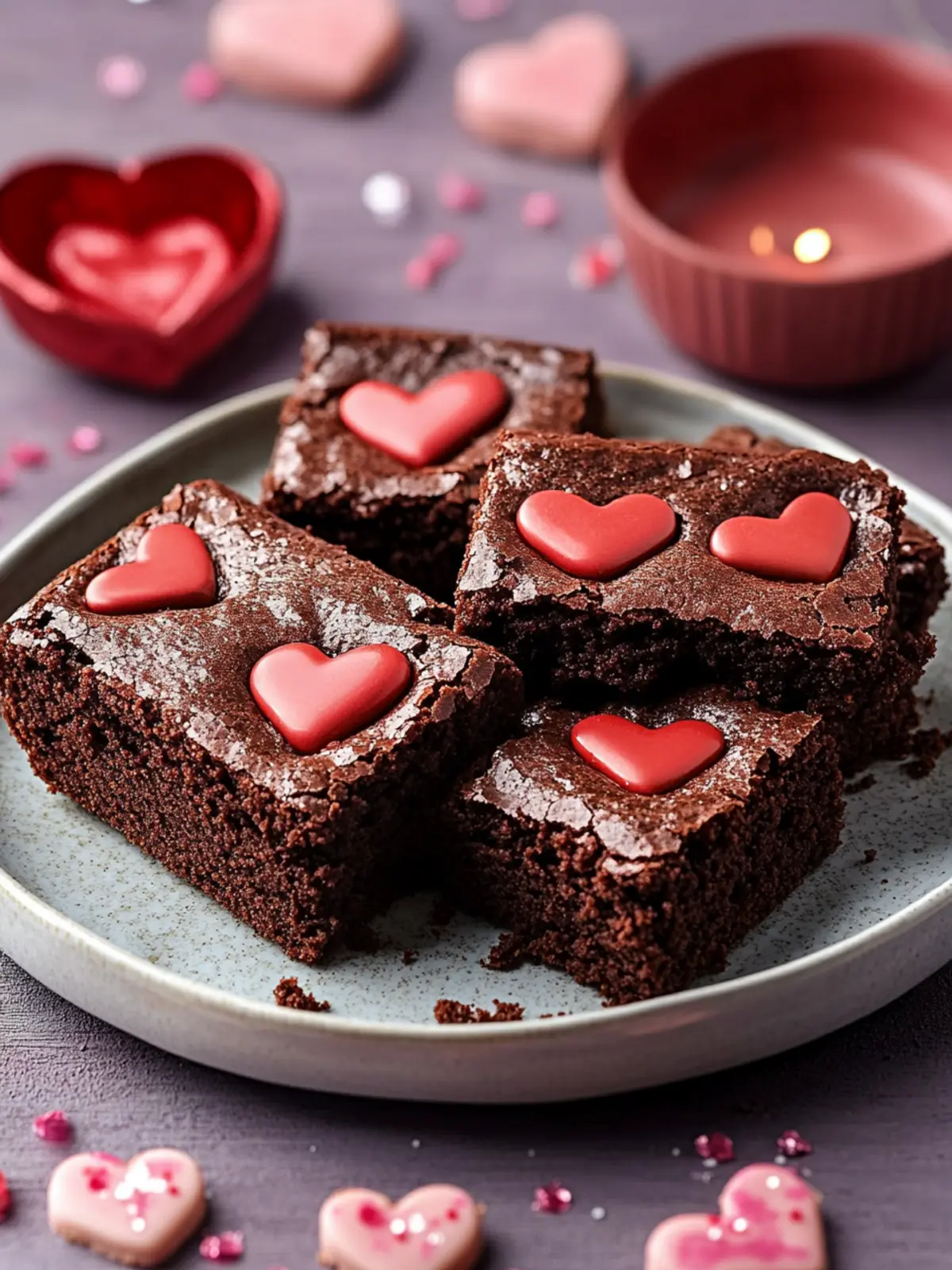 Decadent Valentine Brownies Recipe for a Sweet Celebration 3 Valentine Brownies Recipe