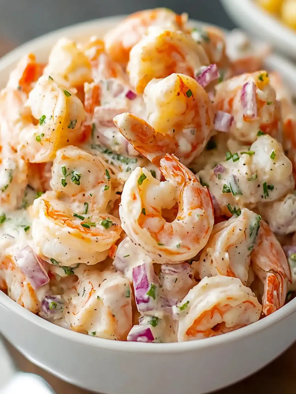 New York Deli Shrimp Salad Recipe: Creamy & Bursting with Flavor 2 New York Deli Shrimp Salad Recipe: Classic Creamy and Delicious