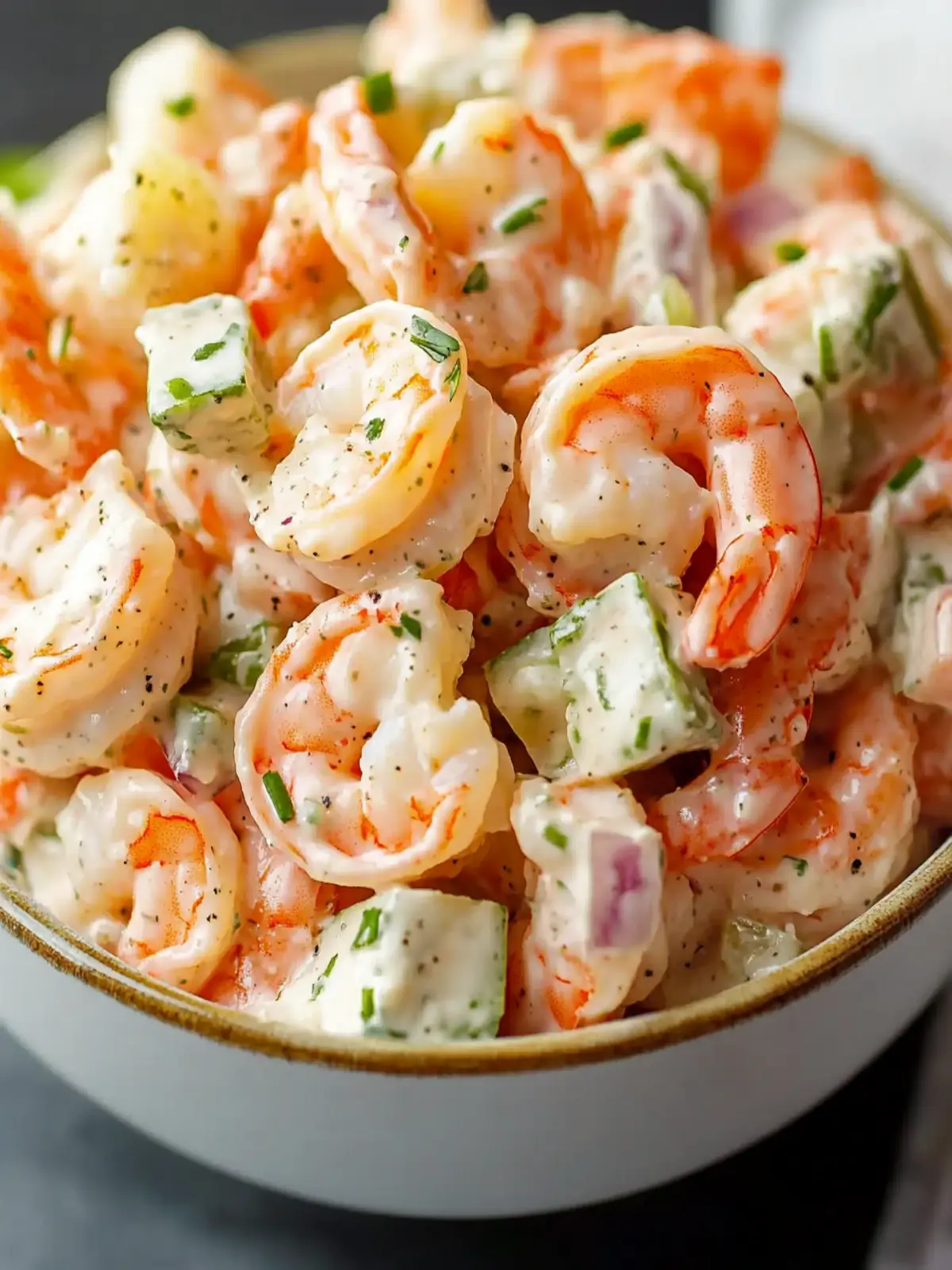 New York Deli Shrimp Salad Recipe: Creamy & Bursting with Flavor 4 New York Deli Shrimp Salad Recipe: Classic Creamy and Delicious