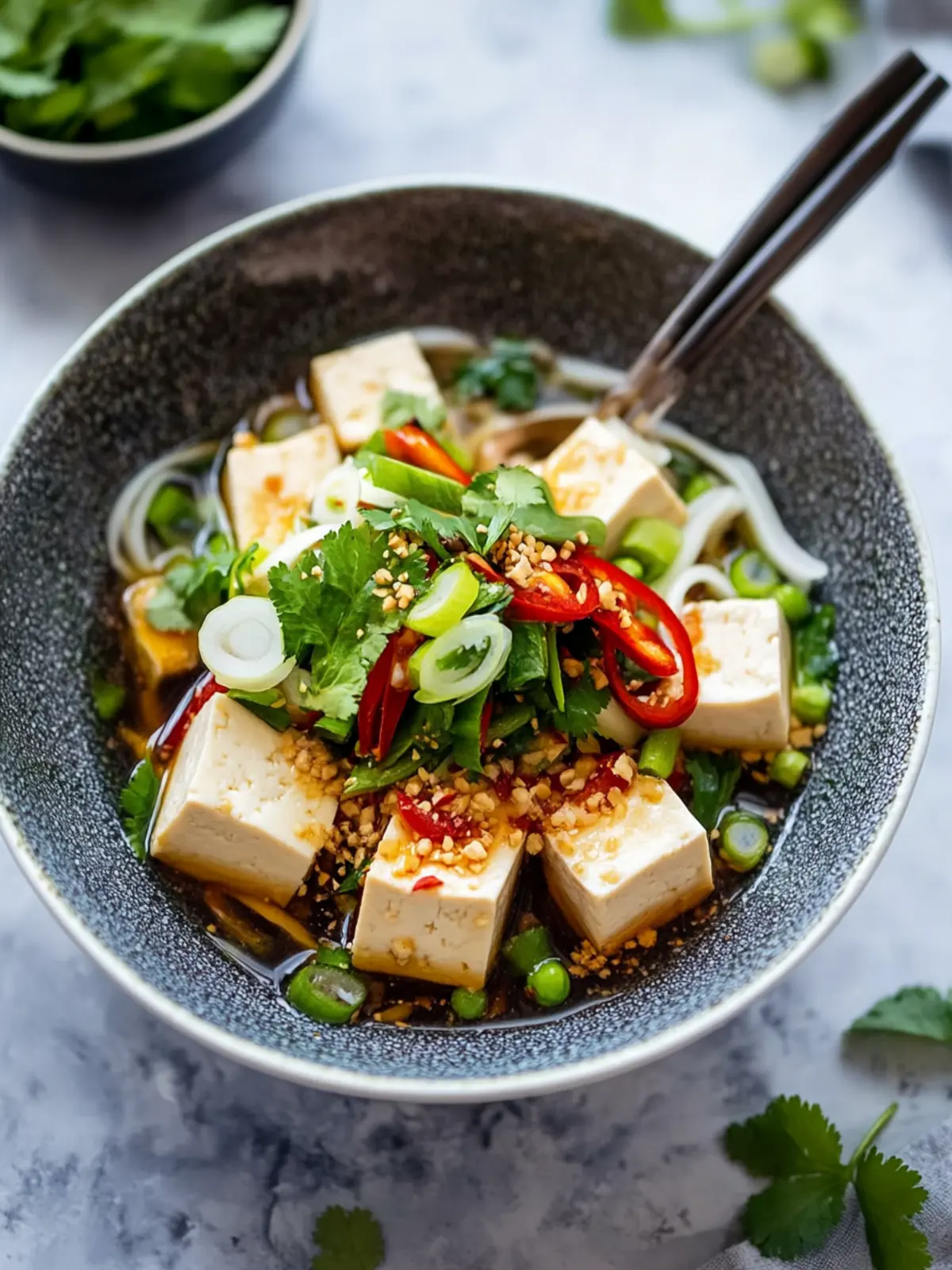 Delightful Chinese Cold Tofu Salad for a Refreshing Summer Bite 3 Chinese Cold Tofu Salad