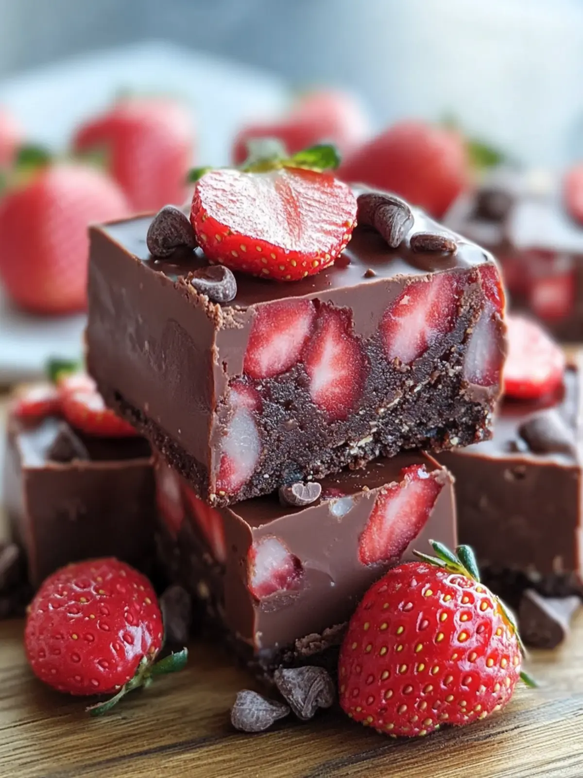 Irresistible Chocolate Covered Strawberry Fudge Recipe Easy Treat 2 Chocolate Covered Strawberry Fudge Recipe Easy Valentine’s Day Treat