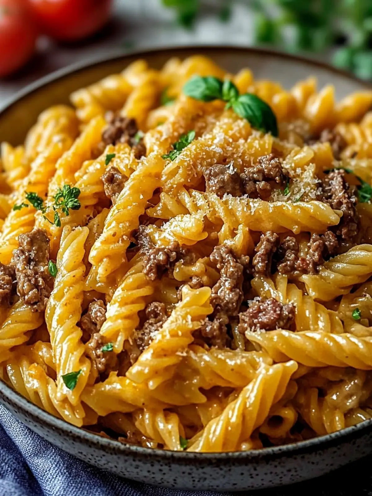 Creamy High Protein Beef Pasta for a Quick Family Feast 3 Creamy High Protein Beef Pasta