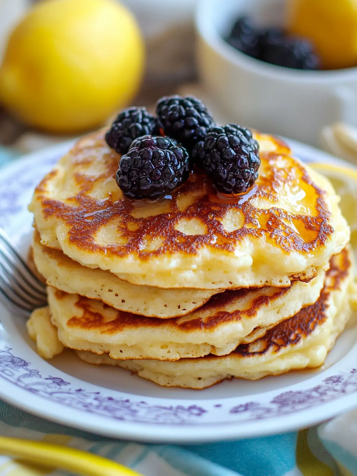 Easy Lemon Syrniki – Cheese Pancakes You'll Love (Video) 2 Easy Lemon Syrniki – Cheese Pancakes (video)