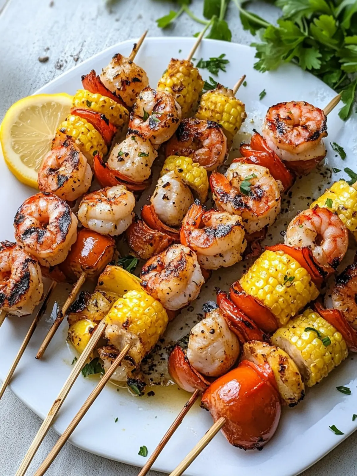 Grilled Seafood Skewers Are the Pinnacle of Summer Flavor 4 Grilled Seafood Skewers are the pinnacle of summer