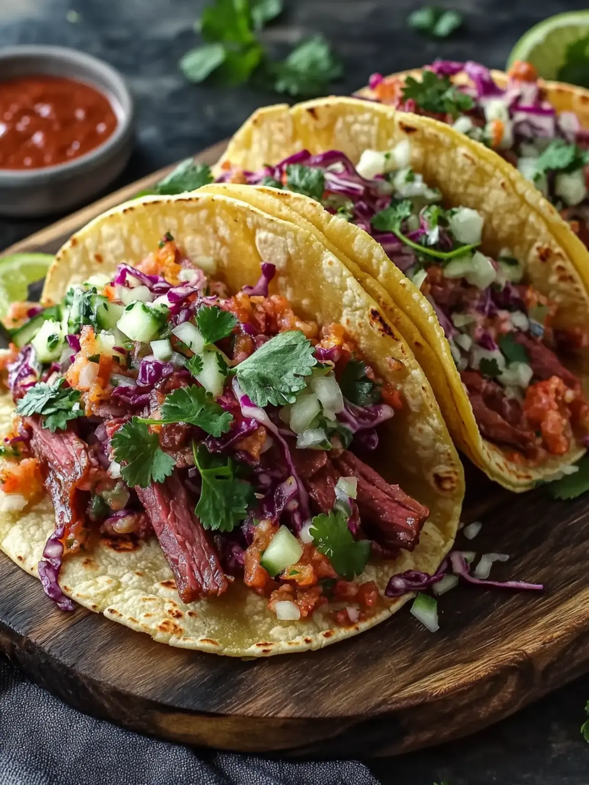Savory St. Patrick's Day Corned Beef Tacos with Creamy Slaw 5 Irresistible St. Patricks Day Corned Beef Tacos with Easy Cabbage Slaw Recipe