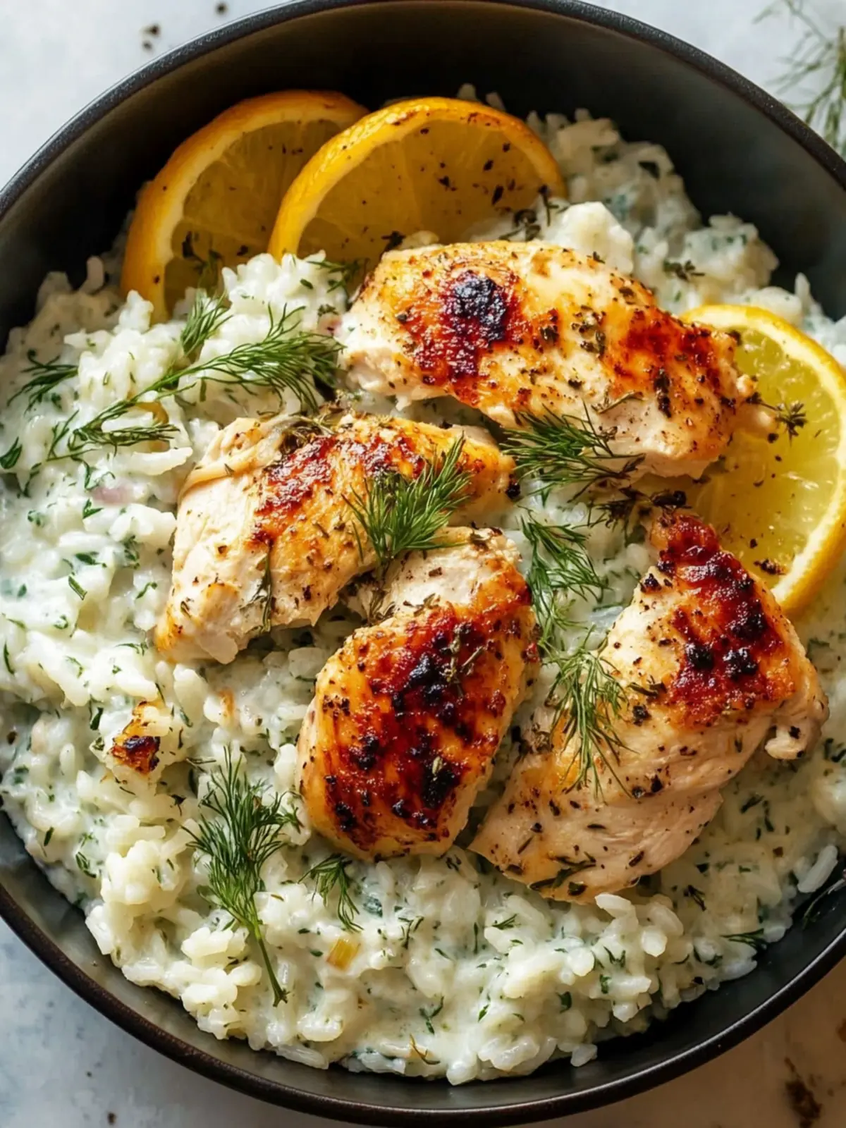 Dump-and-Bake Chicken Tzatziki Rice: Your Greek Comfort Food Fix 4 Dump-and-Bake Chicken Tzatziki Rice: A Comfort Dish That Transports You to Greece