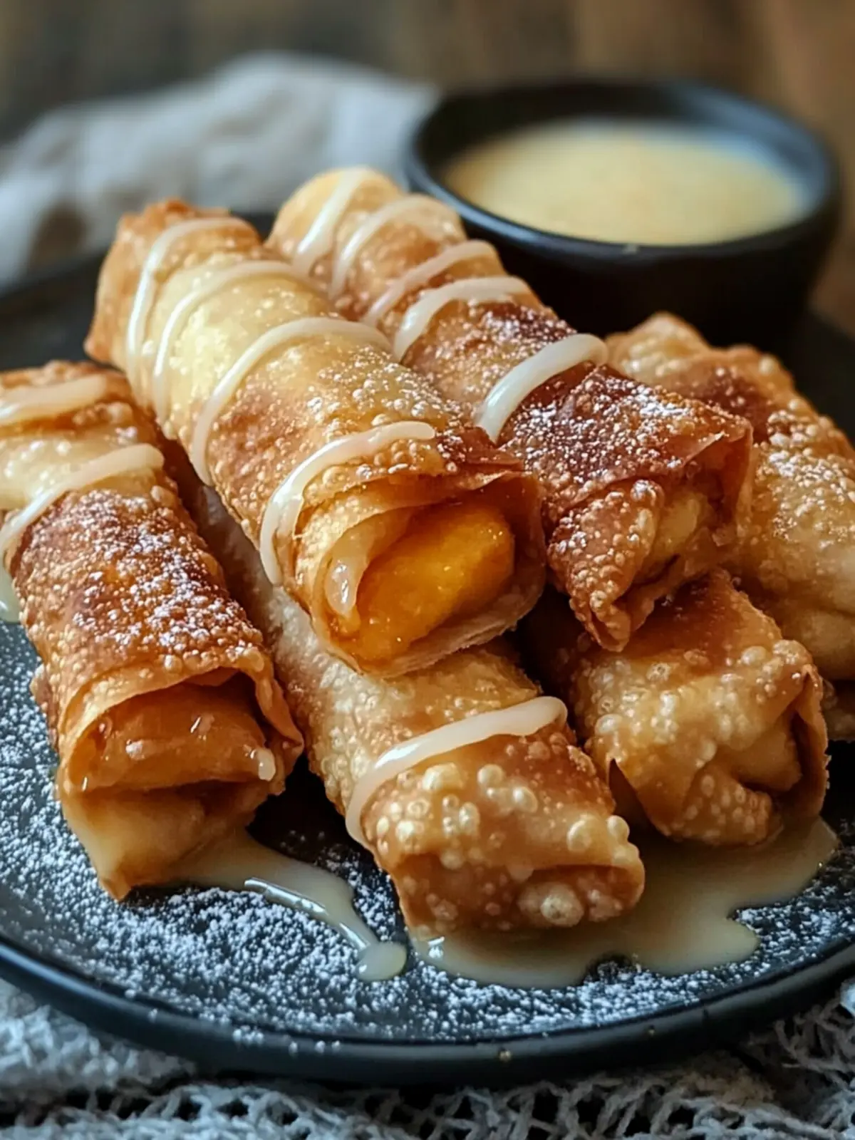 Peach Cobbler Egg Rolls Recipe: Crisp, Sweet Summer Bliss 4 Peach Cobbler Egg Rolls Recipe