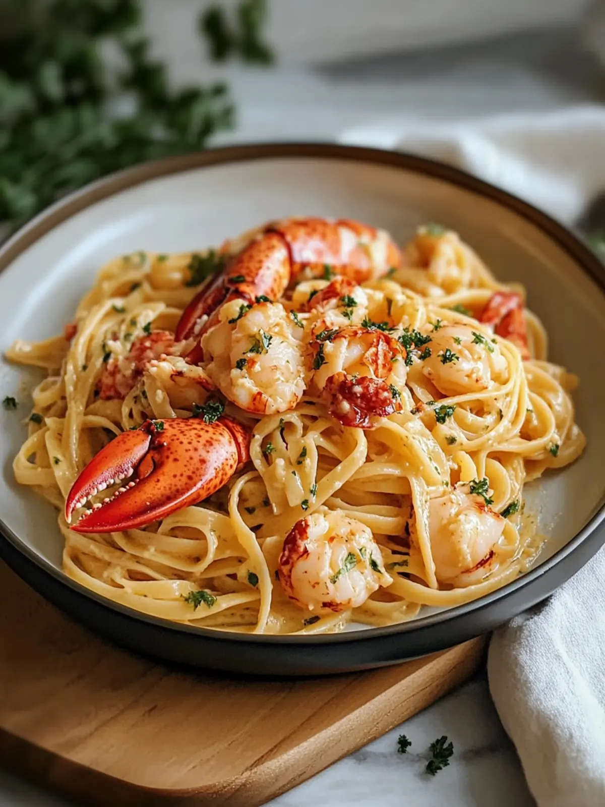 Buttered Lobster Pasta: Indulge in Creamy Coastal Bliss 5 Buttered Lobster Pasta