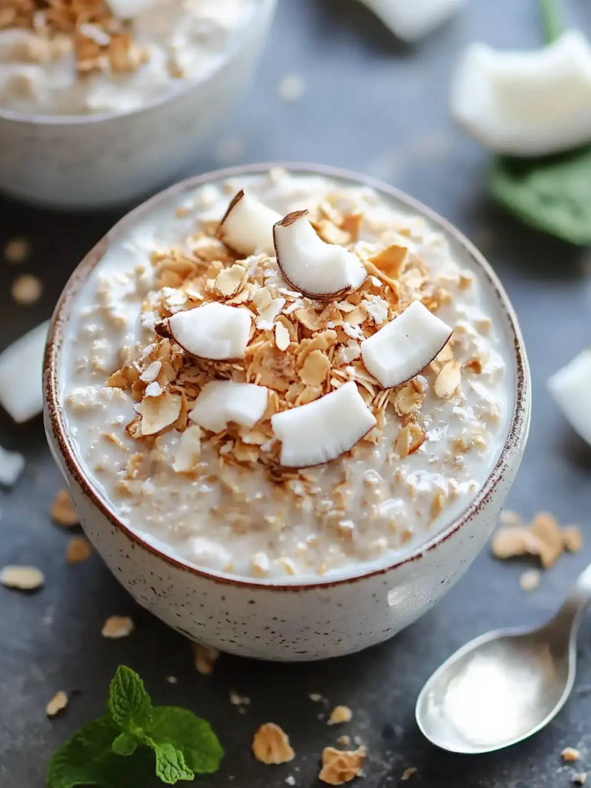 Coconut Cream Pie Overnight Oats: A Creamy Morning Treat 4 Coconut Cream Pie Overnight Oats: A Delicious Twist!
