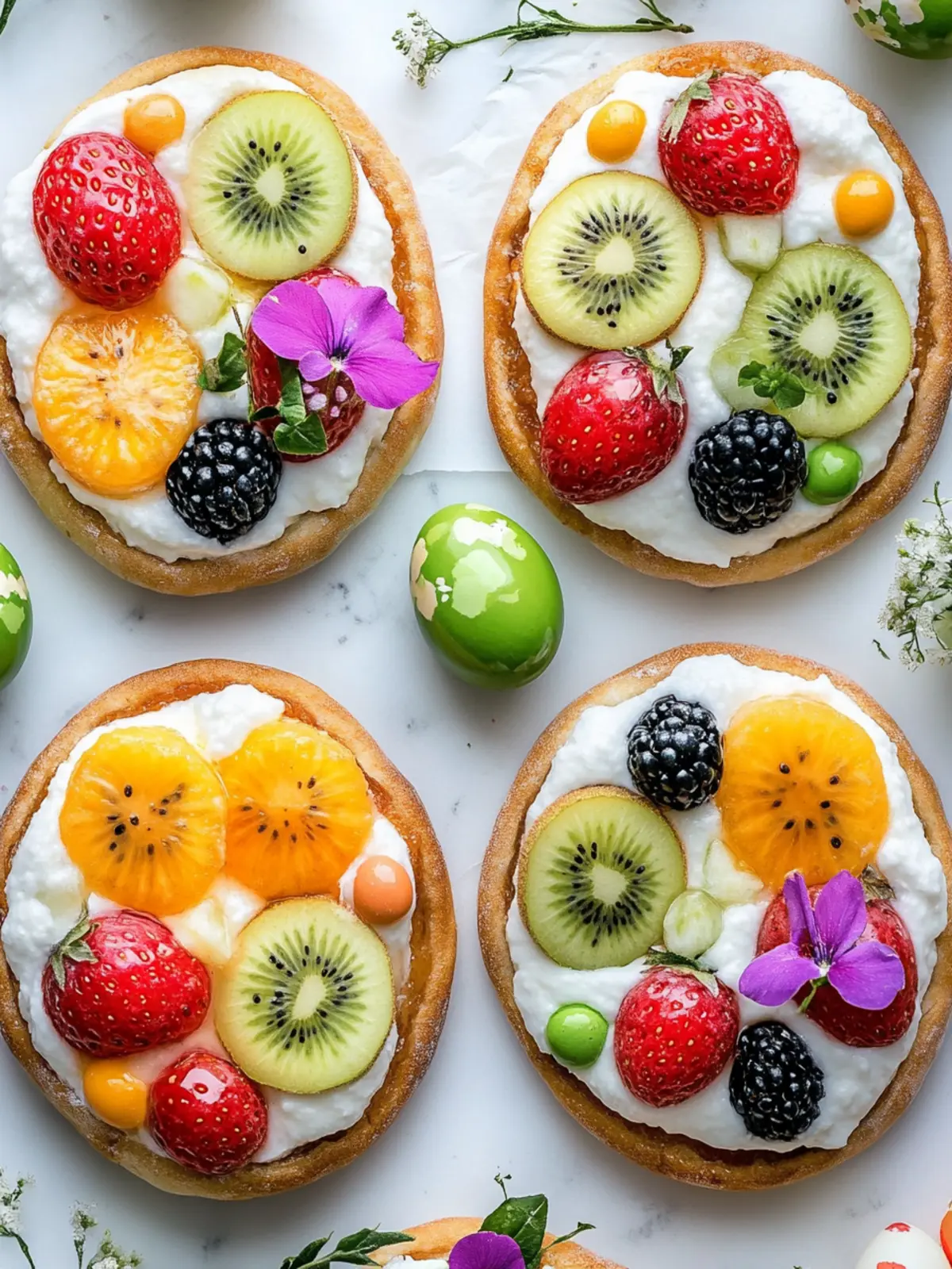 Easter Egg Fruit Pizzas: A Fun Spring Treat for the Family 3 Easter Egg Fruit Pizzas