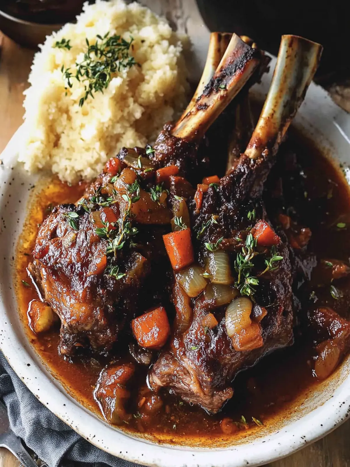 Ultimate Beer Braised Lamb Shanks for Cozy Family Dinners 4 Beer Braised Lamb Shanks
