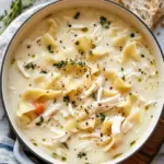 Creamy White Chicken Lasagna Soup for Cozy Family Nights 45 White Chicken Lasagna Soup