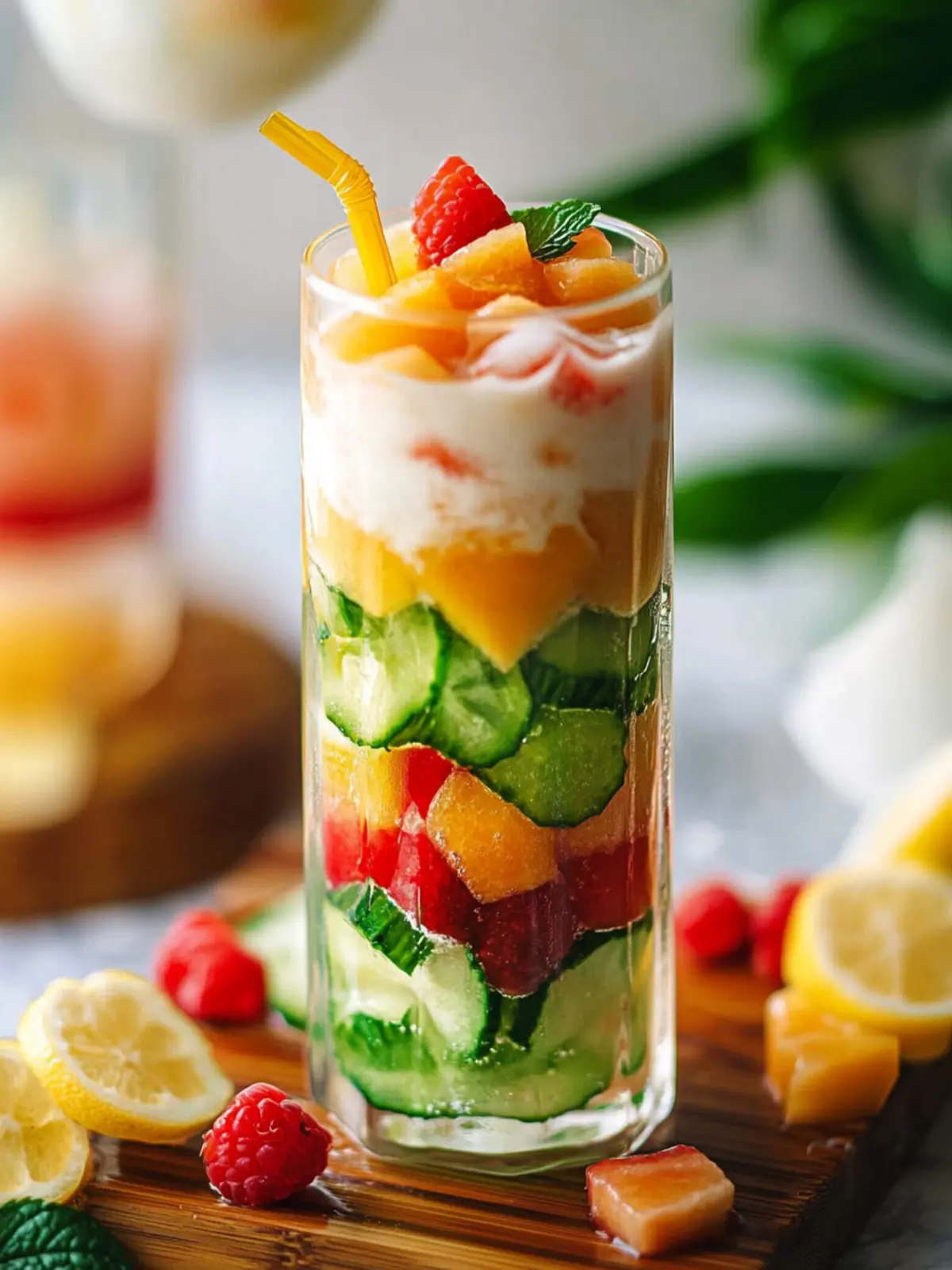 Tropical Fruit Cocktail Che Thai: A Refreshing Delight 3 Fruit Cocktail